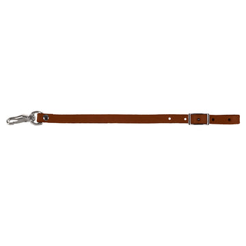1/2 In X 18 Hilason Horse Leather Back Cinch Connector Strap W/ Snap